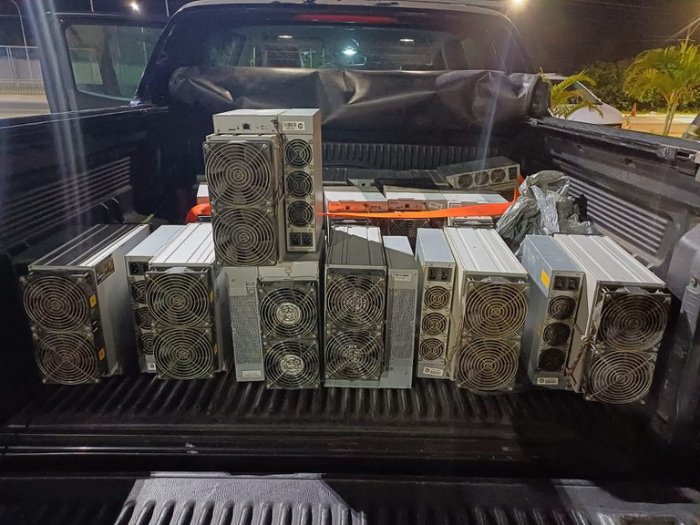 Apreensão de supermaconha, apreende aparelhos usados para mineração de bitcoins