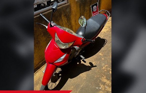 Apreensão de motocicleta adulterada na cidade de São Bento