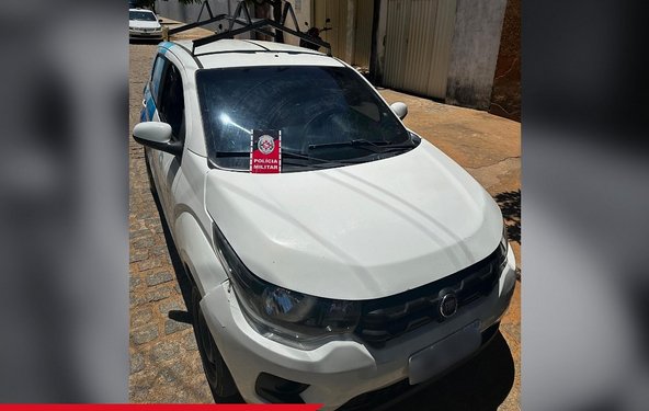 Apreensão de veículo com queixa de roubo no Ceará