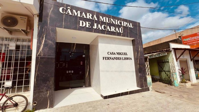 Câmara Municipal da cidade de Jacaraú, na Paraíba