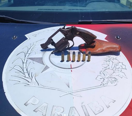 Apreensão de arma de fogo na cidade de Igaracy