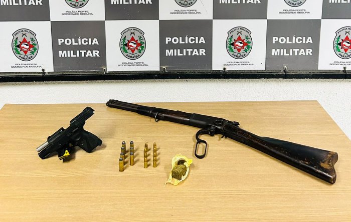 Apreensão de mais duas armas na zona norte da Capital