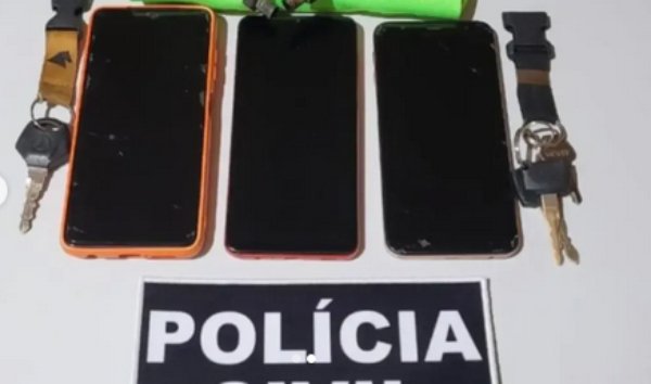 Prisão de acusado de furto na cidade de Conceição