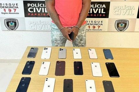Prisão de receptadores de celulares roubados