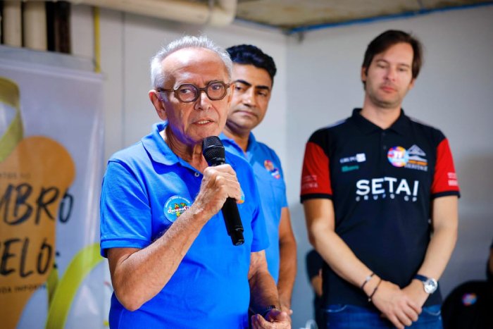 Candidato à reeleição, Cícero Lucena (Progressistas)