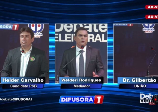 Debate promovido pela Rádio Difusora de Cajazeiras 