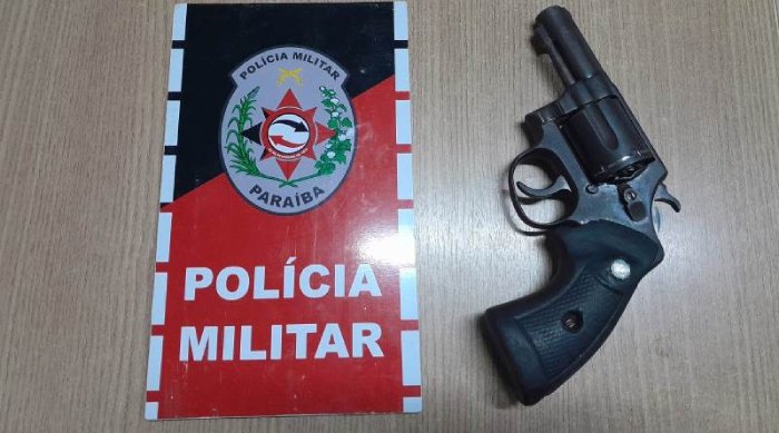 Arma de fogo apreendida em ação da Polícia Militar