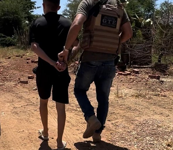 Prisão de investigado pelo crime de homicídio no RN é preso no Sertão da PB