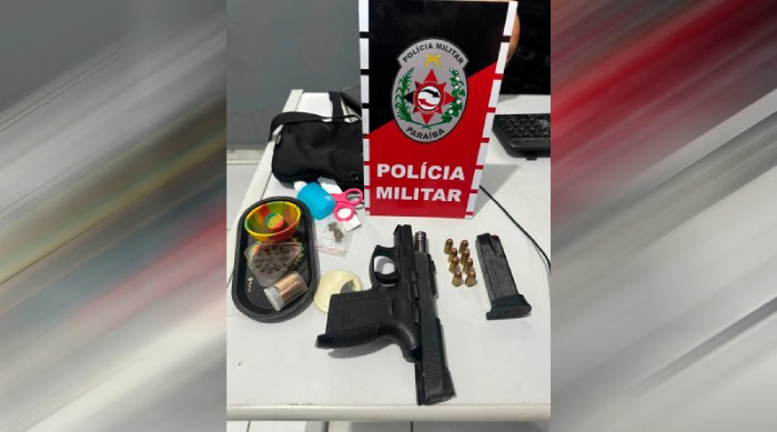 Prisão de suspeito por porte ilegal de armas