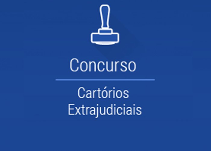 Inscrições para concurso dos cartórios notariais e registrais da PB