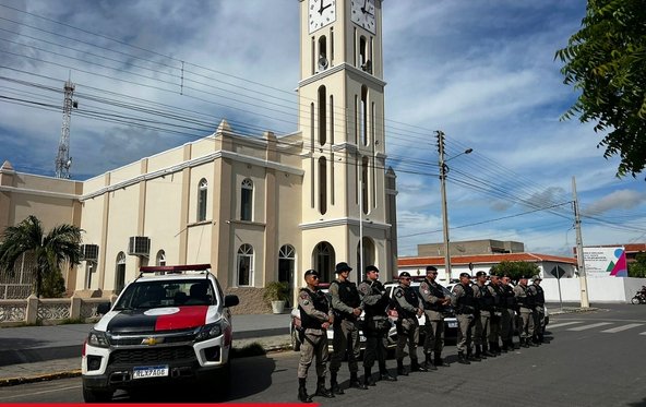 Segurança nos 12 municípios da área do 12º BPM