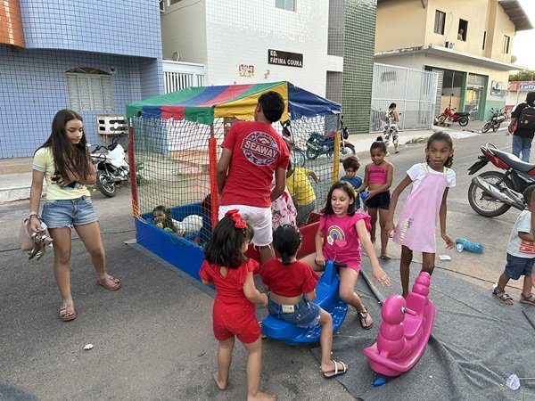 Festa em comemoração ao Dia das Crianças em Sousa
