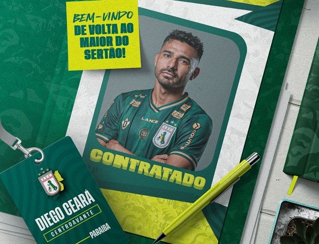 Diego Ceará permanece no Sousa