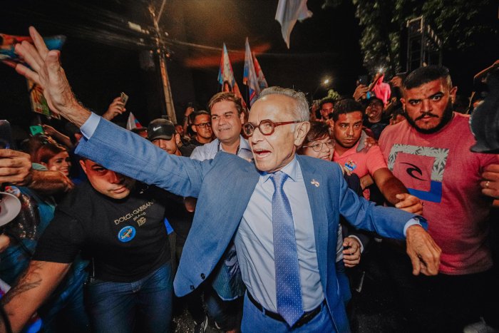 Prefeito Cícero Lucena (PP), candidato à reeleição