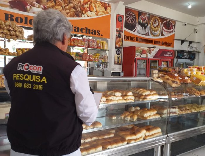 Diferença de R$ 12,04 no preço do quilo do pão francês