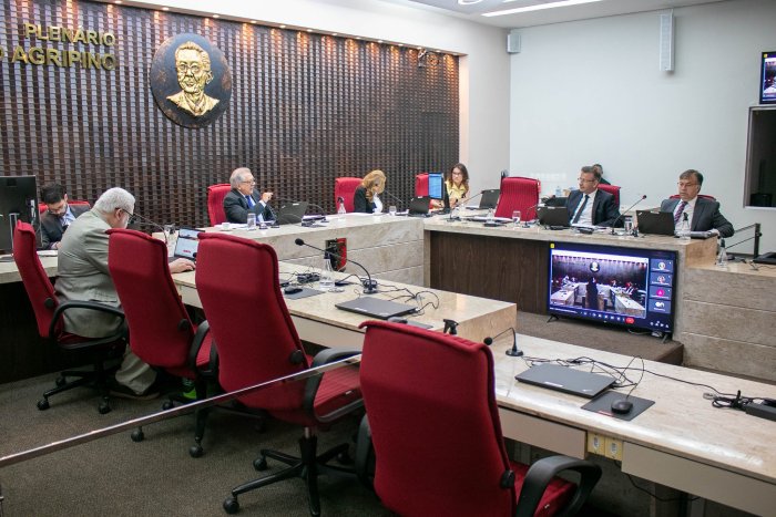 Sessão do Tribunal de Contas da Paraíba