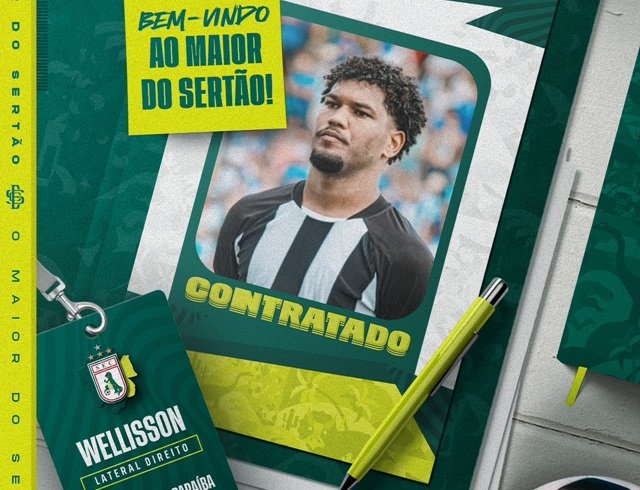 lateral-direito Wellisson, de 25 anos