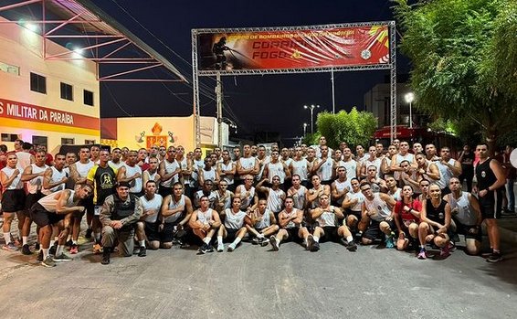 Tradicional corrida do fogo