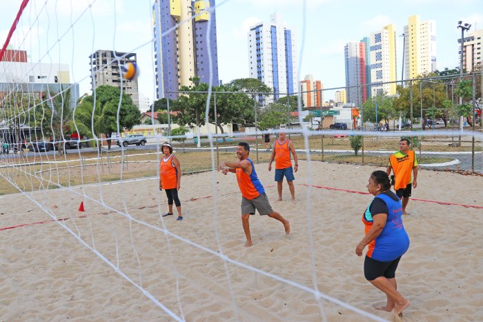 Esporte símbolo da pessoa idosa em João Pessoa