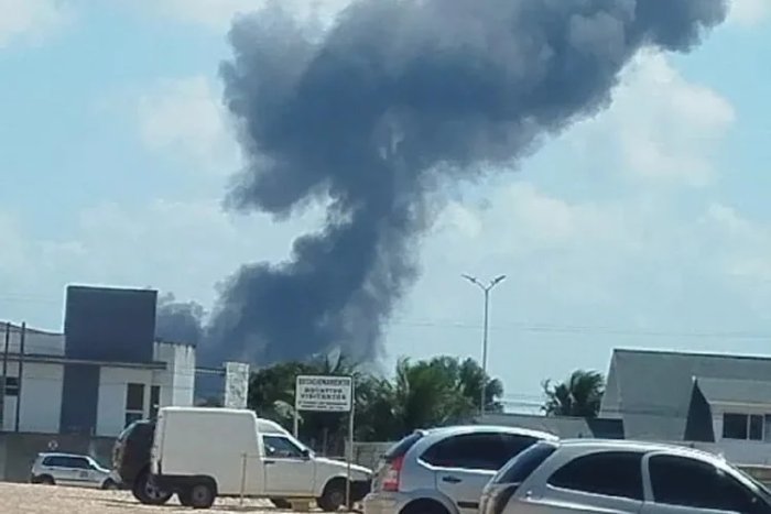 Queda de um caça da Força Aérea Brasileira (FAB)