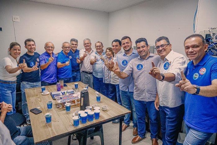 Encontro com Cícero Lucena no Comitê Central da campanha ‘João Pessoa no Caminho Certo’