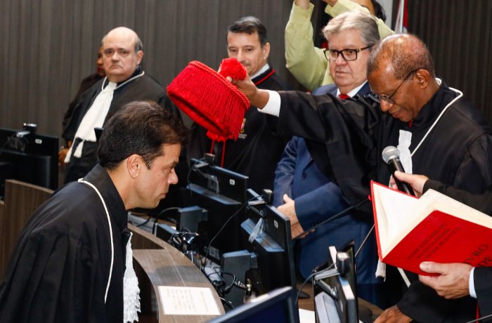 Posse de Francisco Seráphico Filho no cargo de desembargador