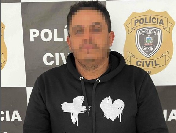 Preso pela Polícia Civil 