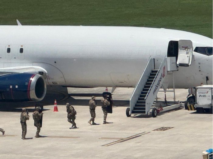 Simulado de apoderamento ilícito de aeronaves e ameaça de bomba