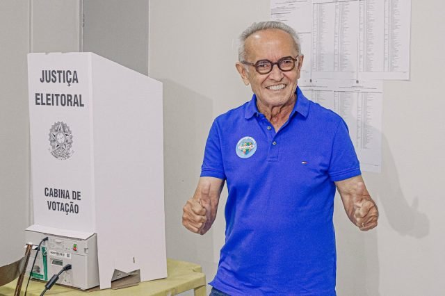 Cicero Lucena, vota no 2o turno em João Pessoa