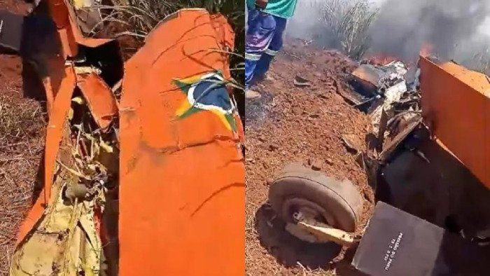 Duas aeronaves da Força Aérea Brasileira (FAB)
