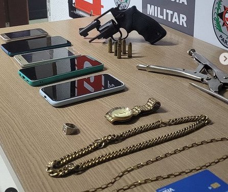 Prisão de quadrilha de arrombamento de pontos comerciais
