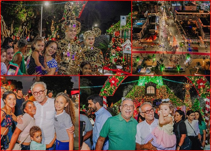 Abertura dos festejos natalinos em João Pessoa