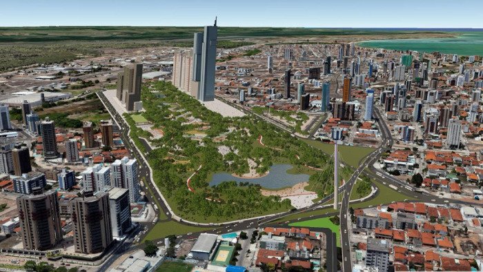 Autorização judicial para retomar a construção do Parque da Cidade