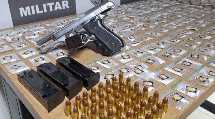 17 armas de fogo apreendidas pela PM