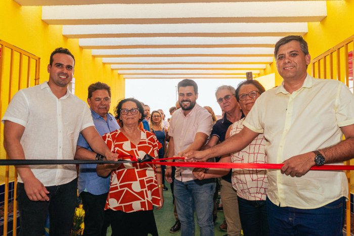 Inauguração de escola integral em Boqueirão e creche em Cabaceiras