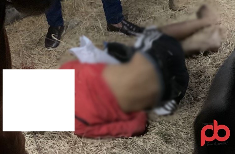 Imagem da vítima de acidente de trânsito no município de Marizópolis 