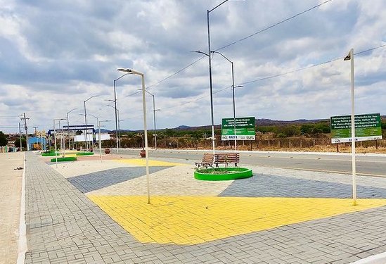 Conclusão de primeira etapa de nova Praça em São José dos Cordeiros