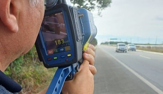 Fiscalização realizada pela Polícia Rodoviária Federal 