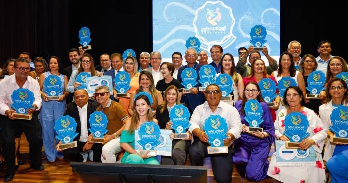 Solenidade de entrega do Selo Unicef em João Pessoa
