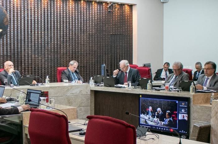 Sessão do Tribunal de Contas do Estado da Paraíba