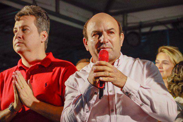 Paulo Neide Melo Fragoso, Prefeito de Junco do Seridó ao lado do Deputado Júnior Araújo