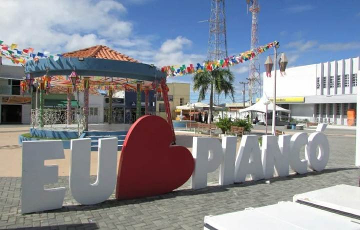 Município de Piancó no sertão da Paraíba