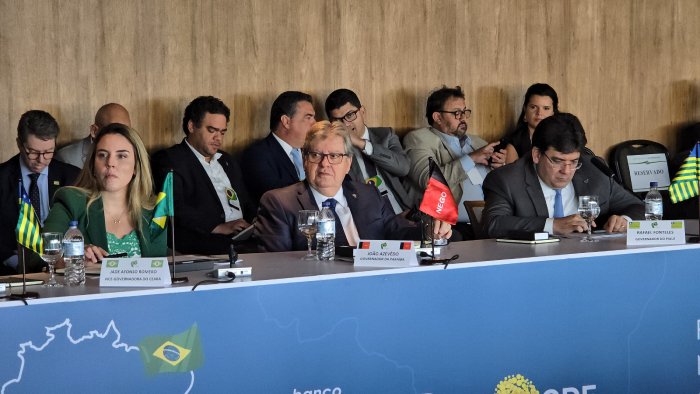 Reunião do Fórum de Governadores com ministro Ricardo Lewandowski