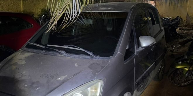 Veículo roubado no estado do Pernambuco e recuperado pela Polícia em Riacho dos Cavalos 