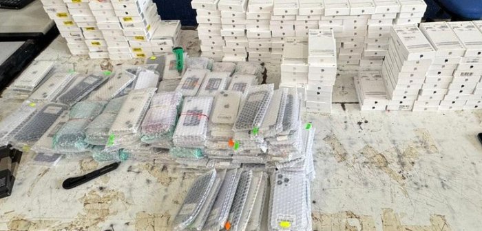 Apreensão de mais de 500 celulares sem documentação fiscal