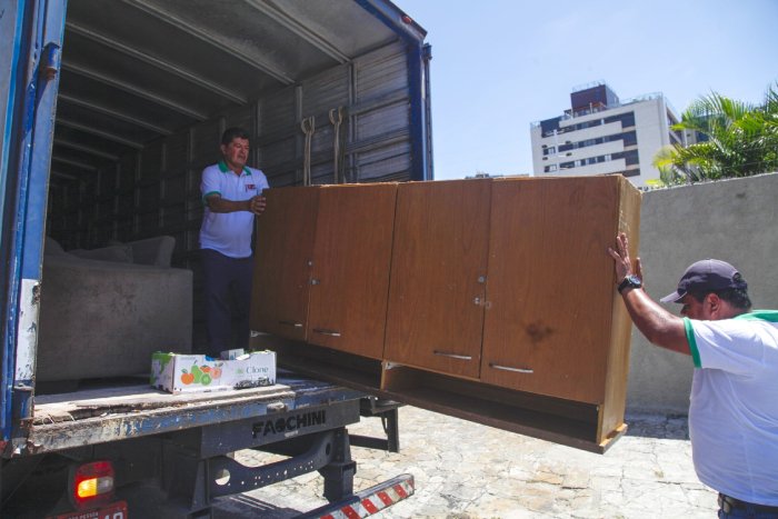 Recolhimento de móveis e eletroeletrônicos de médio e grande porte