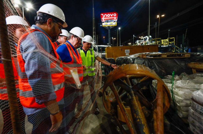 Obras da nova estação do Sistema de Esgotamento Sanitário de João Pessoa