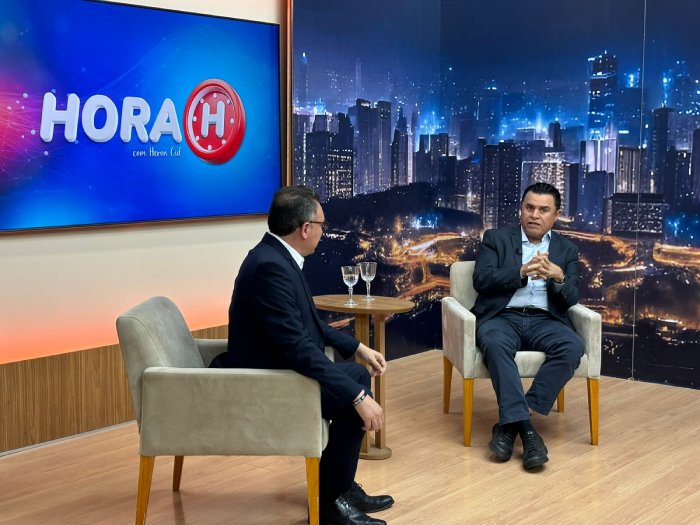 Entrevista de Wilson ao Programa Hora H, da TV Manaíra