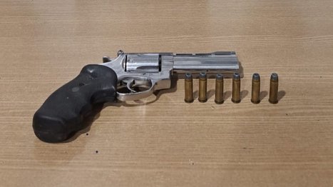 Arma de fogo apreendida em ação da Polícia Militar