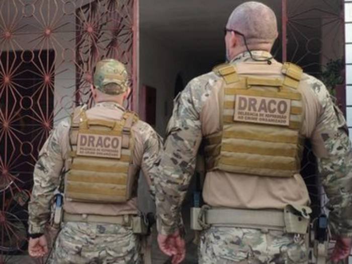 Operação contra o tráfico de drogas